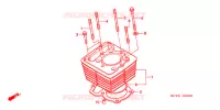 CYLINDRE pour Honda XR 400 de 2005
