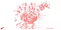 CULASSE pour Honda XR 400 de 2000