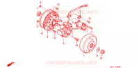 ALTERNATEUR pour Honda XR 50 de 2000
