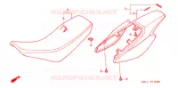 SELLE pour Honda XR 50 de 2000