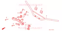 GUIDON pour Honda XR 600 R de 1992