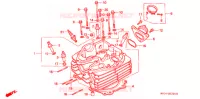 CULASSE pour Honda XR 600 R de 1995