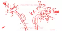 COMMODOS   POIGNEES pour Honda XR 600 R de 2000