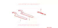 OUTIL pour Honda XR 600 R de 2000