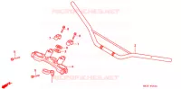 GUIDON pour Honda XR 600 R de 2000