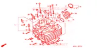 CULASSE pour Honda XR 650 L de 2004