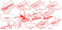 AUTOCOLLANTS pour Honda XR 650 L de 2006