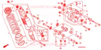 AMORTISSEUR ARRIERE pour Honda XR 650 L de 2006