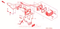 FEU ARRIERE pour Honda XR 650 L de 2006
