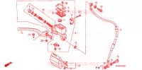 MAITRE CYLINDRE DE FREIN AVANT pour Honda XR 650 L de 2006