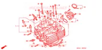 CULASSE pour Honda XR 650 L de 2007
