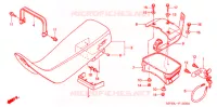 SELLE pour Honda XR 650 L de 2007