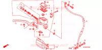 MAITRE CYLINDRE DE FREIN AVANT pour Honda XR 650 L de 2008