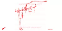 BEQUILLE pour Honda XR 650 L de 2008