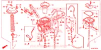CARBURATEUR pour Honda XR 650 L de 2009