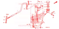 MAITRE CYLINDRE DE FREIN ARRIERE pour Honda XR 650 L de 2011