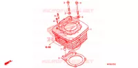 CYLINDRE pour Honda XR 650 L de 2013