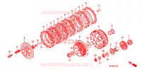 EMBRAYAGE pour Honda XR 650 L de 2013