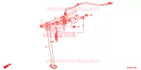 BEQUILLE pour Honda XR 650 L de 2013