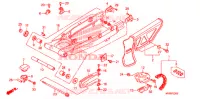 BRAS OSCILLANT pour Honda XR 650 L de 2015