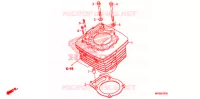 CYLINDRE pour Honda XR 650 L de 2016