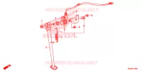 BEQUILLE pour Honda XR 650 L de 2017