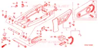 BRAS OSCILLANT pour Honda XR 650 L de 1994