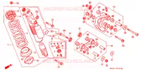 AMORTISSEUR ARRIERE pour Honda XR 650 L de 1997