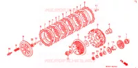 EMBRAYAGE pour Honda XR 650 L de 1998