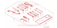 OUTIL pour Honda XR 650 L de 1998