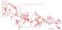SILENCIEUX D'ECHAPPEMENT pour Honda XR 650 L de 1998