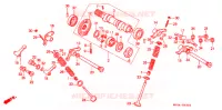 ARBRE A CAMES pour Honda XR 650 L de 1999