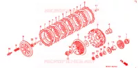 EMBRAYAGE pour Honda XR 650 L de 2000