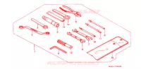 OUTIL pour Honda XR 650 L de 2000