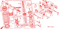 AMORTISSEUR ARRIERE pour Honda XR 650 R de 2006