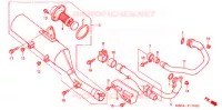 SILENCIEUX D'ECHAPPEMENT pour Honda XR 650 R de 2006