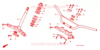 GUIDON pour Honda XR 80 de 1993