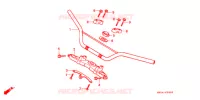 GUIDON pour Honda XR 80 de 1995