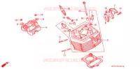 CULASSE pour Honda XR 80 de 1998
