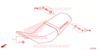 SELLE pour Honda CRF 250 RALLYE ABS de 2018