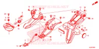 FEU ARRIERE pour Honda CRF 250 RALLYE ABS de 2019