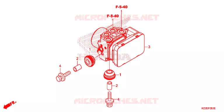 MODULATEUR ABS Honda MOTO 250 CRF 2019  CRF250RLAJ