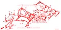 PROTEGE JAMBES pour Honda PCX 150 de 2018