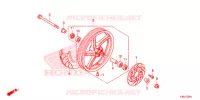 ROUE AVANT pour Honda PCX 150 de 2018