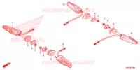 CLIGNOTANT pour Honda CROSSTOURER 1200 ABS RED de 2018