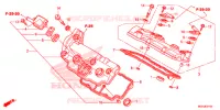 COUVRE CULASSE pour Honda CROSSTOURER 1200 ABS RED de 2018