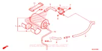 SYSTÈME DE RECYCLAGE DES GAZ pour Honda CROSSTOURER 1200 ABS RED de 2018
