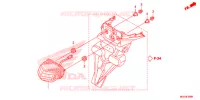 FEU ARRIERE pour Honda CROSSTOURER 1200 ABS RED de 2018