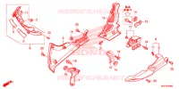SABOT pour Honda CROSSTOURER 1200 ABS RED de 2018