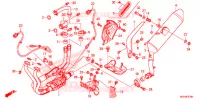 SILENCIEUX D'ECHAPPEMENT pour Honda CROSSTOURER 1200 ABS RED de 2018